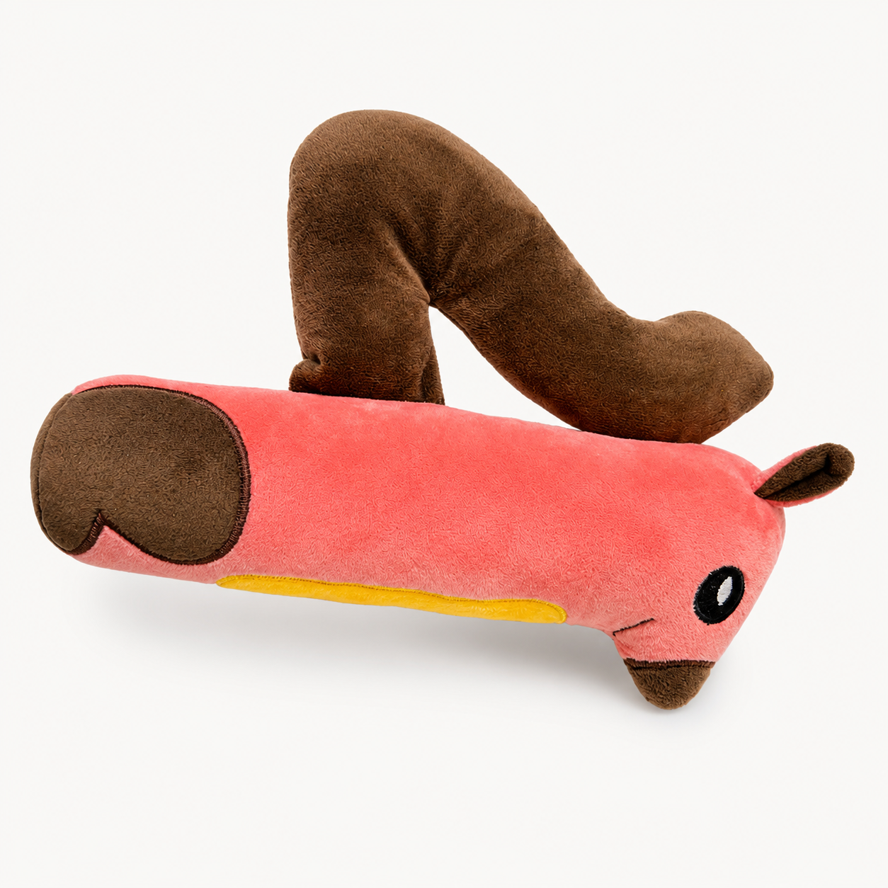 Long Boi Dachshund Plush Toy — Squeaky Shake & Tug